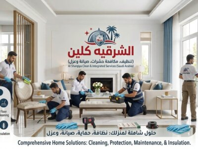 خدمات تنظيف احترافية للمنازل والفلل والشقق – الشرقيه كلين (السعودية) 0548705125